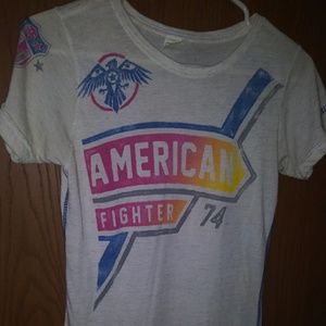 Women's american fighter T-shirt!!